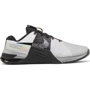 Nike Metcon 8 Premium 'White‎ Black Iridescent' Womens Shoes - Size 10